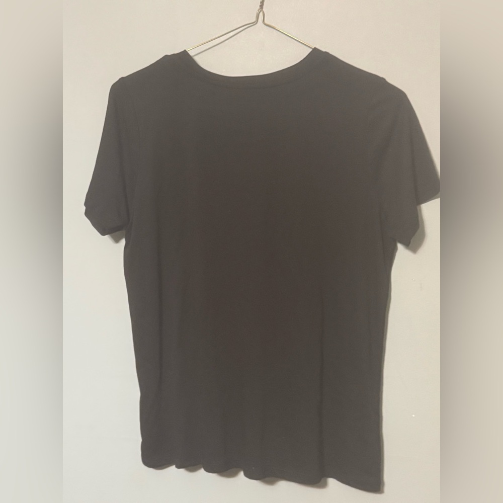 Michael Kors Black and Gold Short Sleeve Tee - Picture 4 of 5